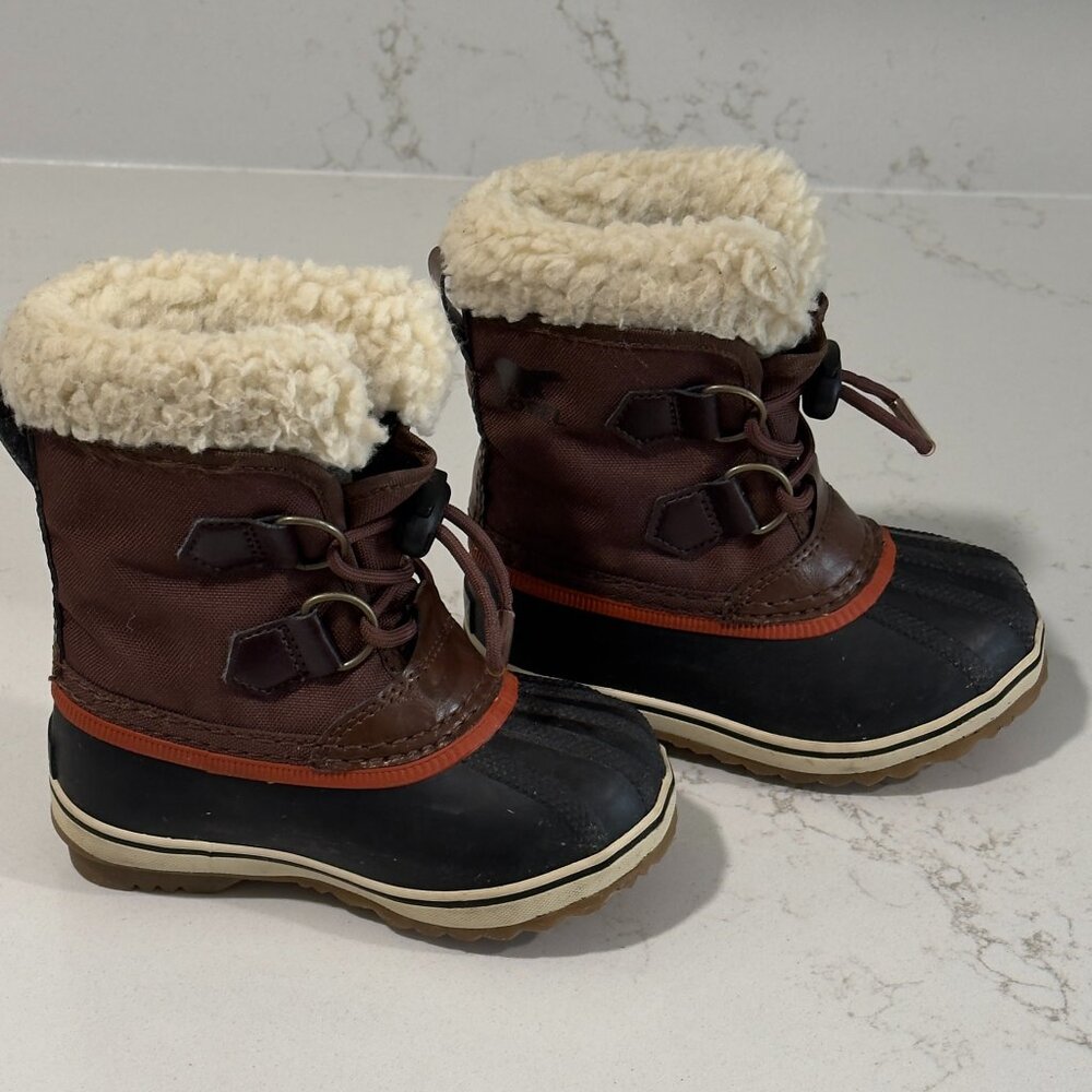 Kids sorel Boot- YOOT PAC™ Nylon Children's Waterproof Boot. Size 8T